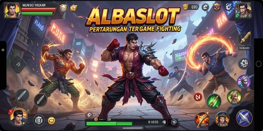Tampilan menakjubkan dari pertarungan epik dalam ALBASLOT.