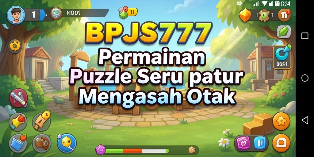 Tangkapan layar gameplay puzzle seru dari BPJS777.