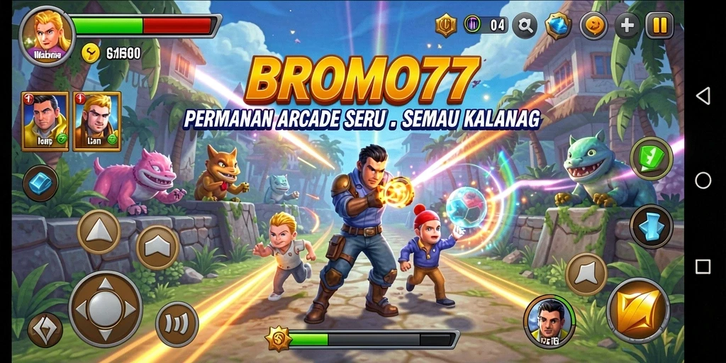 Tampilan menawan dari gameplay BROMO77 yang mengasyikkan.