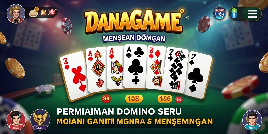 Tampilan gameplay seru dari DANAGAME yang mendebarkan.