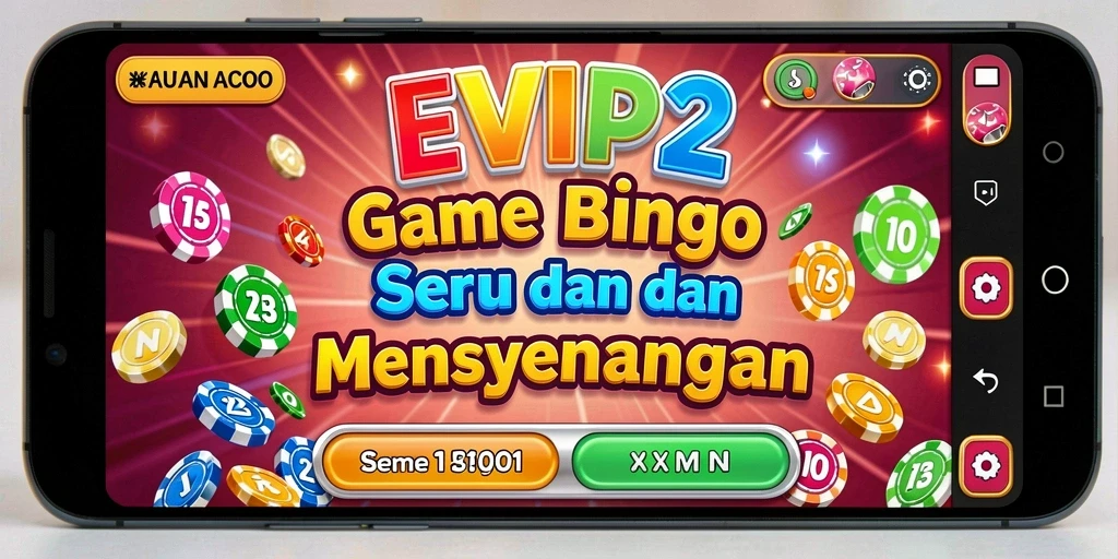 Tampilan gameplay EVIP2 yang seru dan menarik dalam bingo.