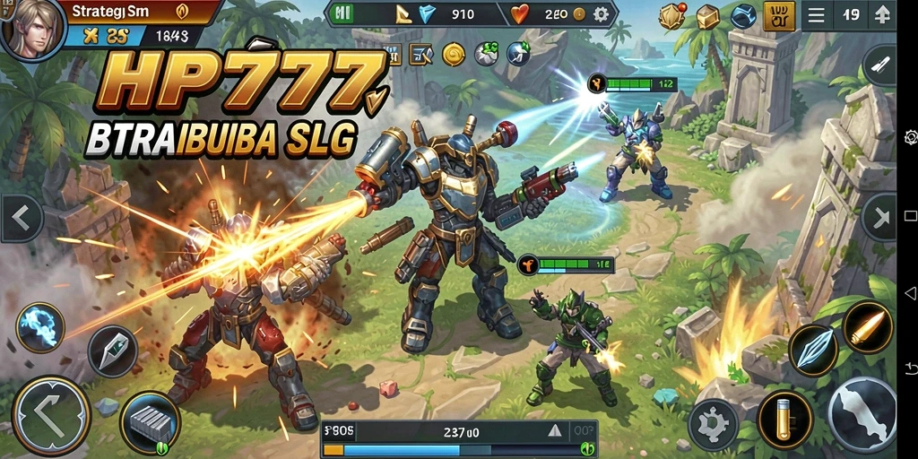 Gameplay seru dan mendebarkan di HP777, game SLG yang menarik.