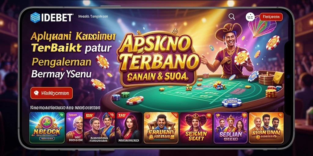 Tampilan gameplay Kasino yang menarik dan interaktif di IDEBET.