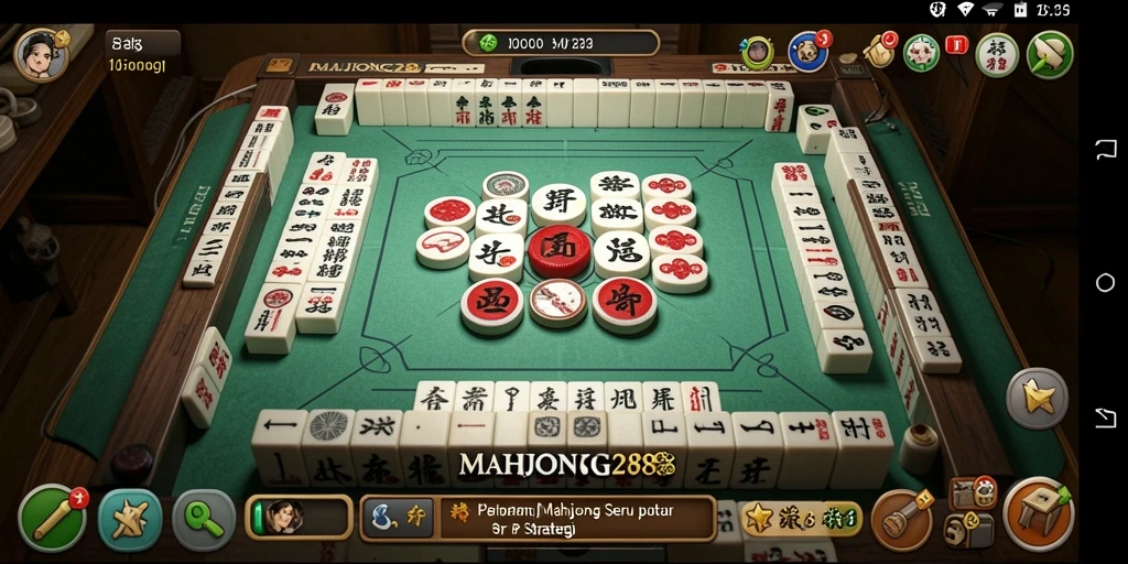 Tampilan menarik dari gameplay MAHJONG288 yang seru dan menantang.