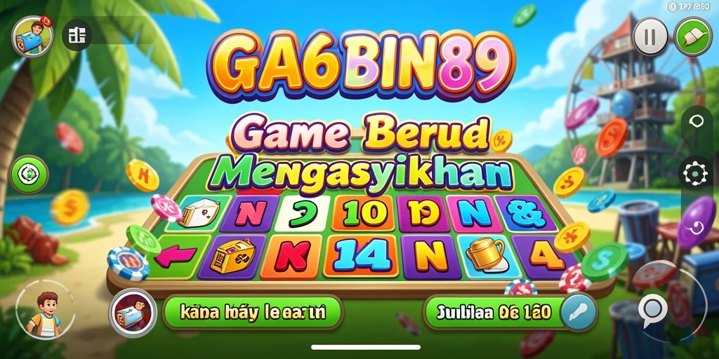 Tampilan gameplay menarik dari RP6789 yang menjadikan Bingo lebih menyenangkan.