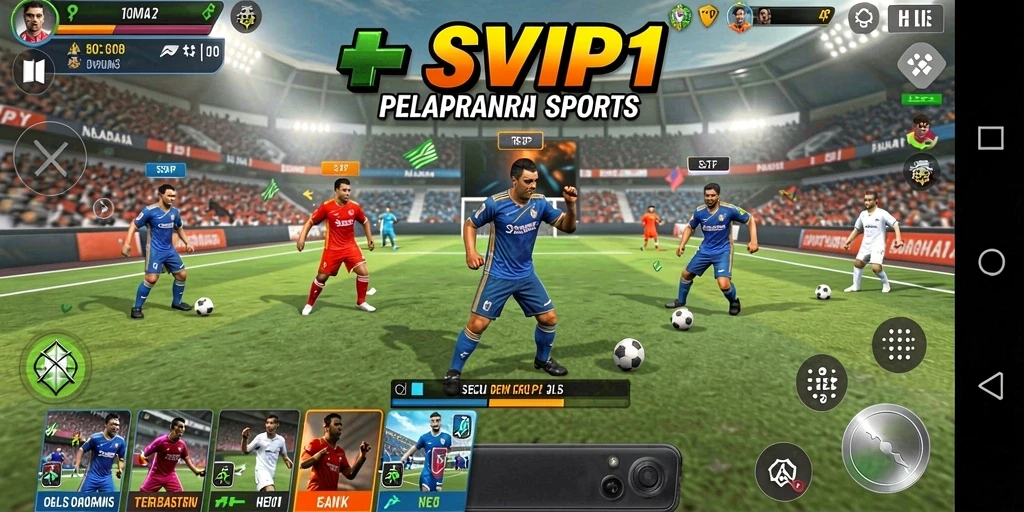 Tampilan menarik dari gameplay seru dalam SVIP1.