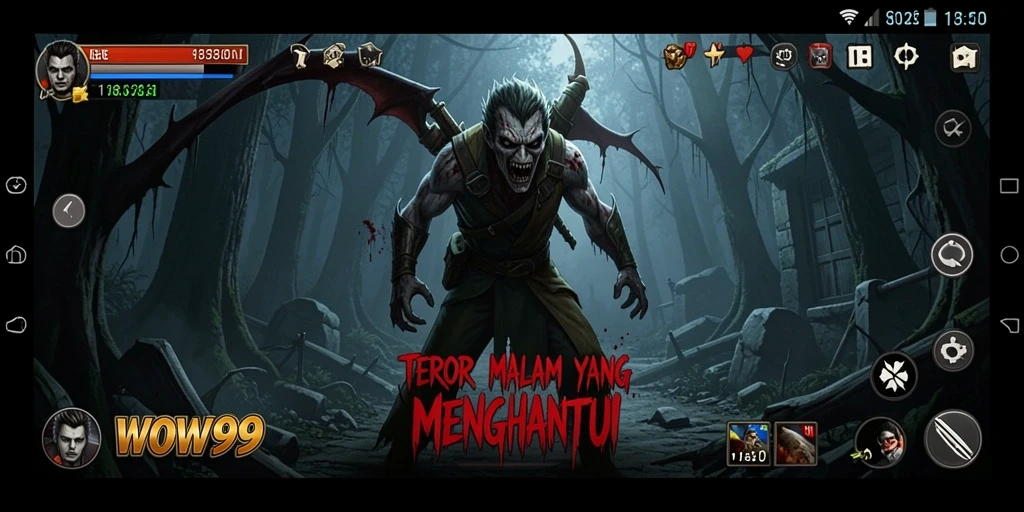 Gameplay WOW99 yang mengerikan dan mendebarkan.
